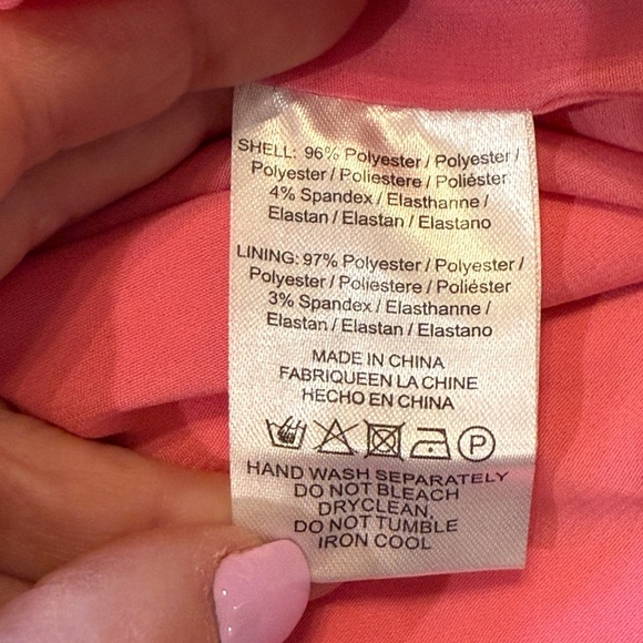 New! Sau Lee Sonia Mni Dress in Pink Rose Print 45419 - Picture 15 of 16